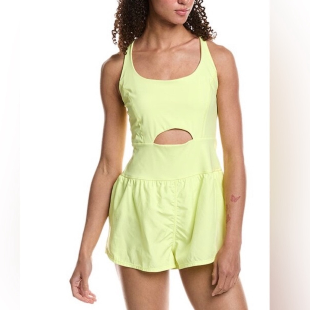 Free People Movement Righteous Runsie Romper - Small